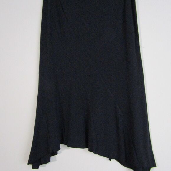 Express Vintage Skirt Medium Black Asymmetrical Grunge Whimsigoth Fairy Goblin - Picture 7 of 12